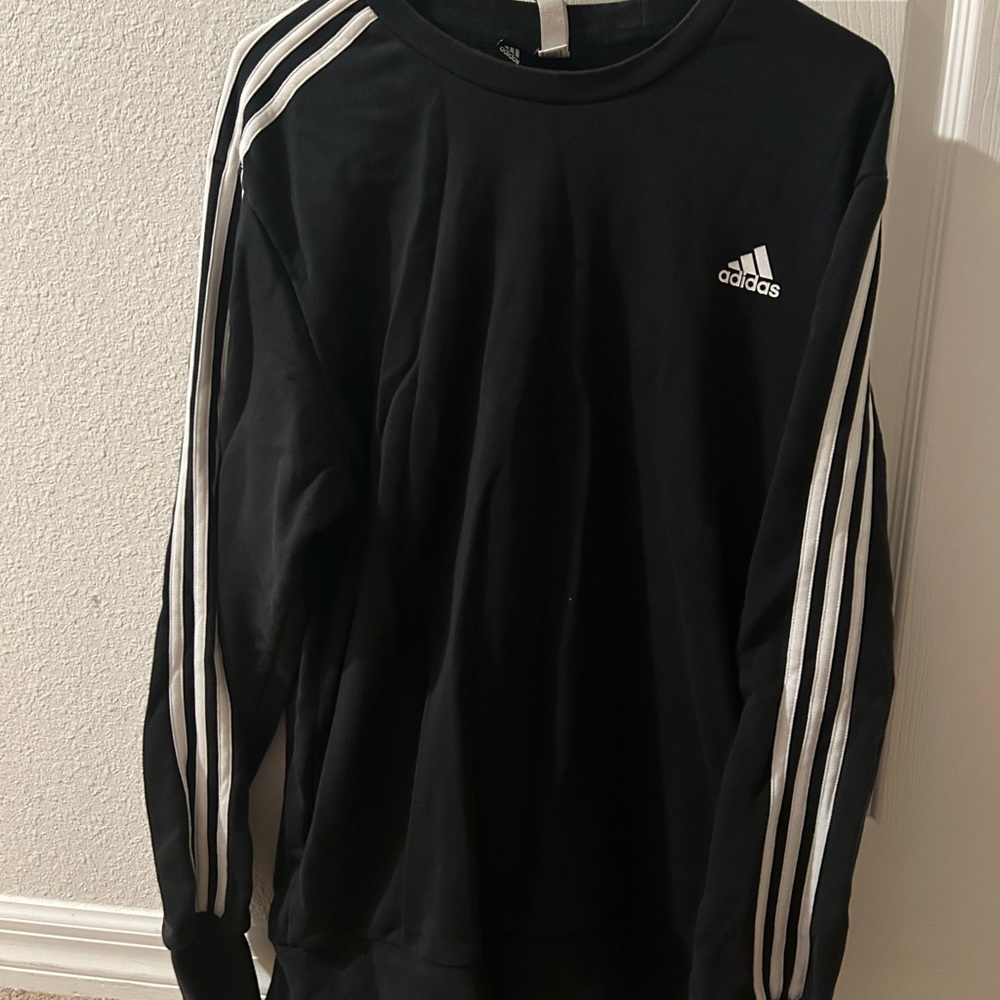 Adidas 3 stripes sweatshirt